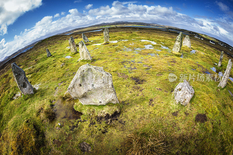 Callanish III站立的石头